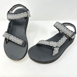 Teva‎ Midform Universal Sandal in Boho White Black Size 7